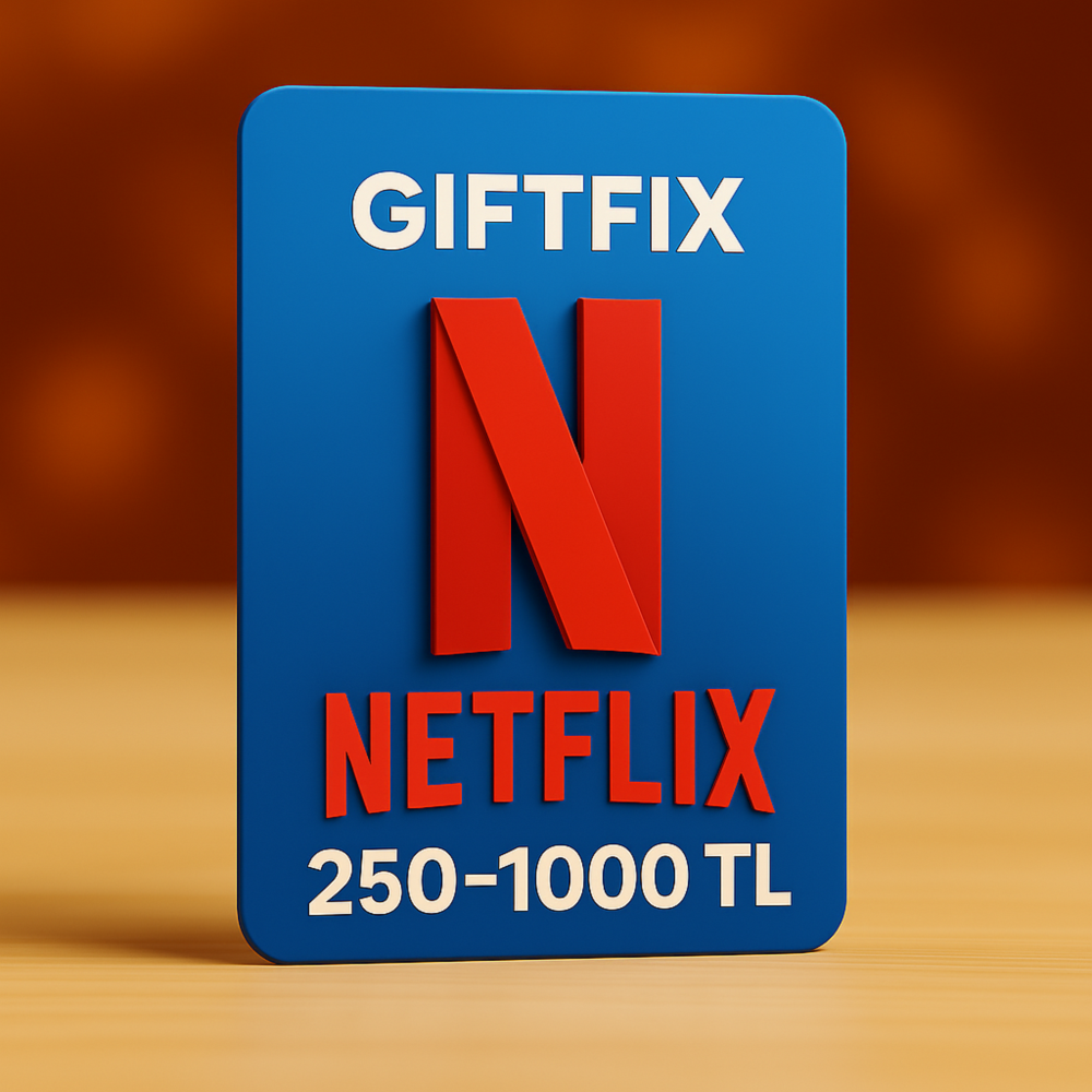 Netflix Gift Card Турция 250 500 750 1000