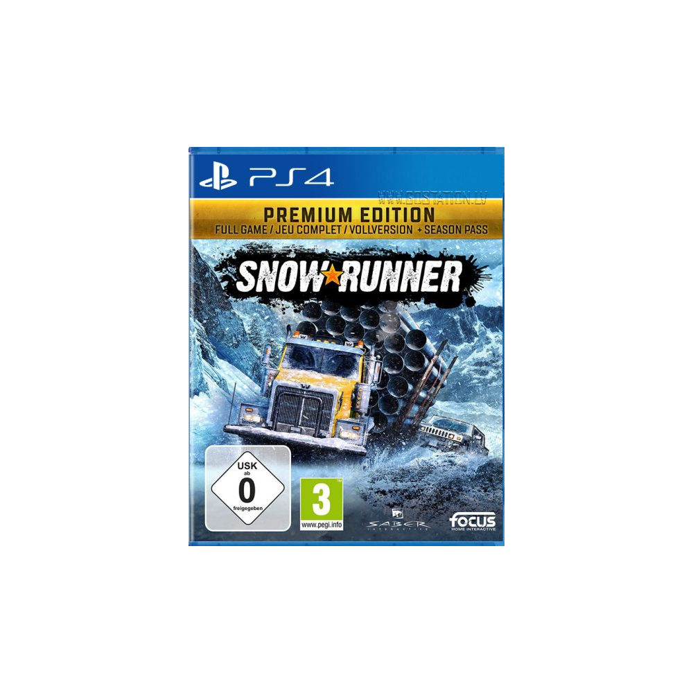 🎮SnowRunner +  3 ИГР  PS4 П3 - Онлайн ⚡