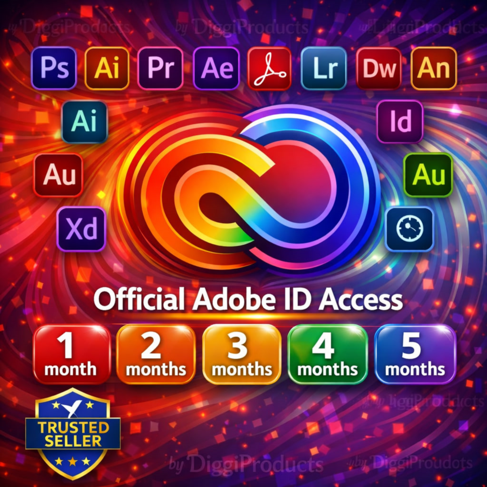 Adobe Creative Cloud • Инвайт • На Почту • Без захода в аккаунт