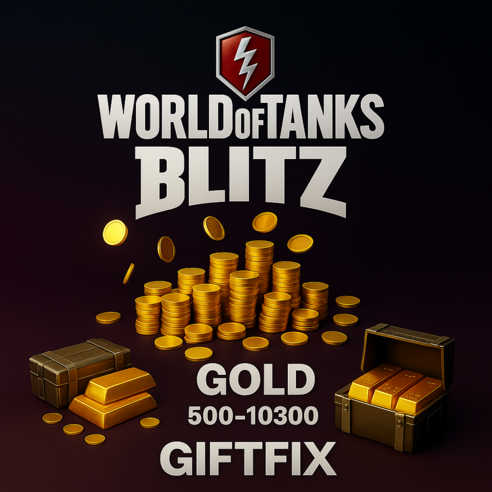 WORLD of TANKS BLITZ ВАЛЮТА ЗОЛОТО 250-51500