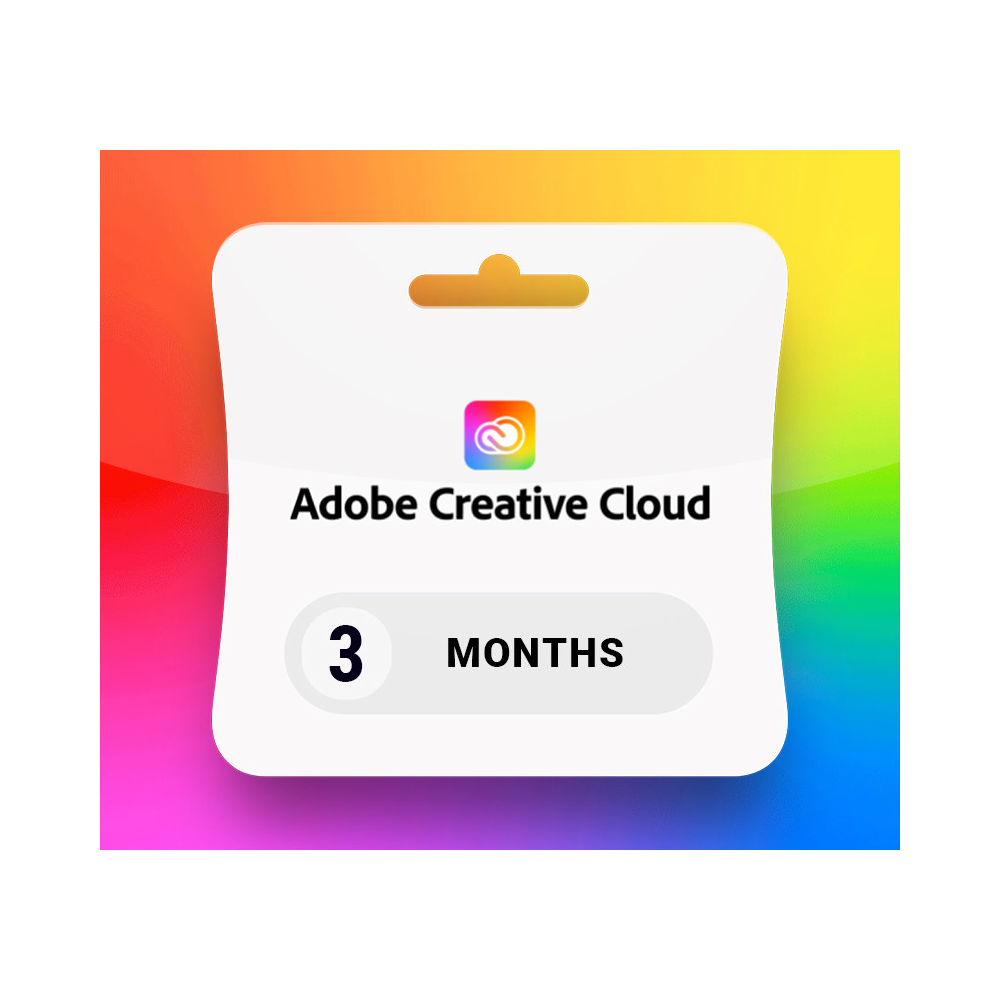КЛЮЧ ADOBE CREATIVE CLOUD PRO НА 3 МЕСЯЦА