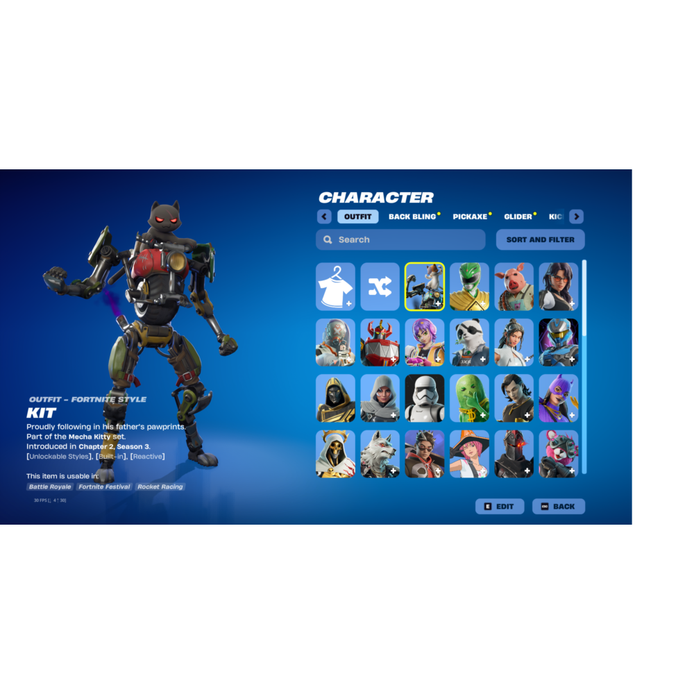 FORTNITE 69+ ОБЛИЦОВ АККАУНТ |OG ROGUE AGENT| +ПОЧТА