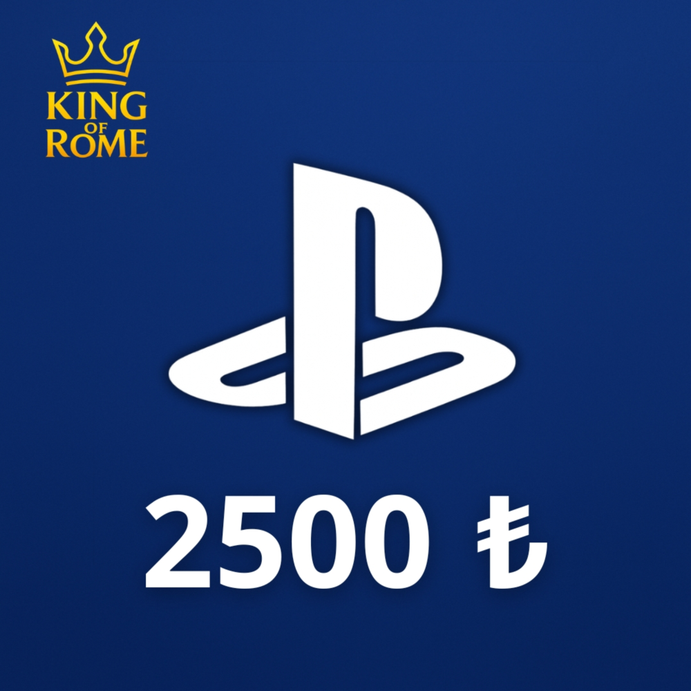 PlayStation Турция (2500 ₺) Подарочная карта | 24/7 Автодоставка
