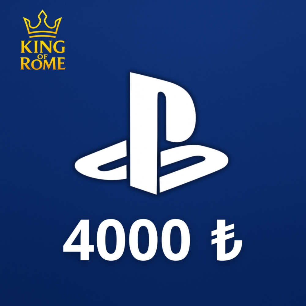 PlayStation Турция (4000 ₺) Подарочная карта | 24/7 Автодоставка