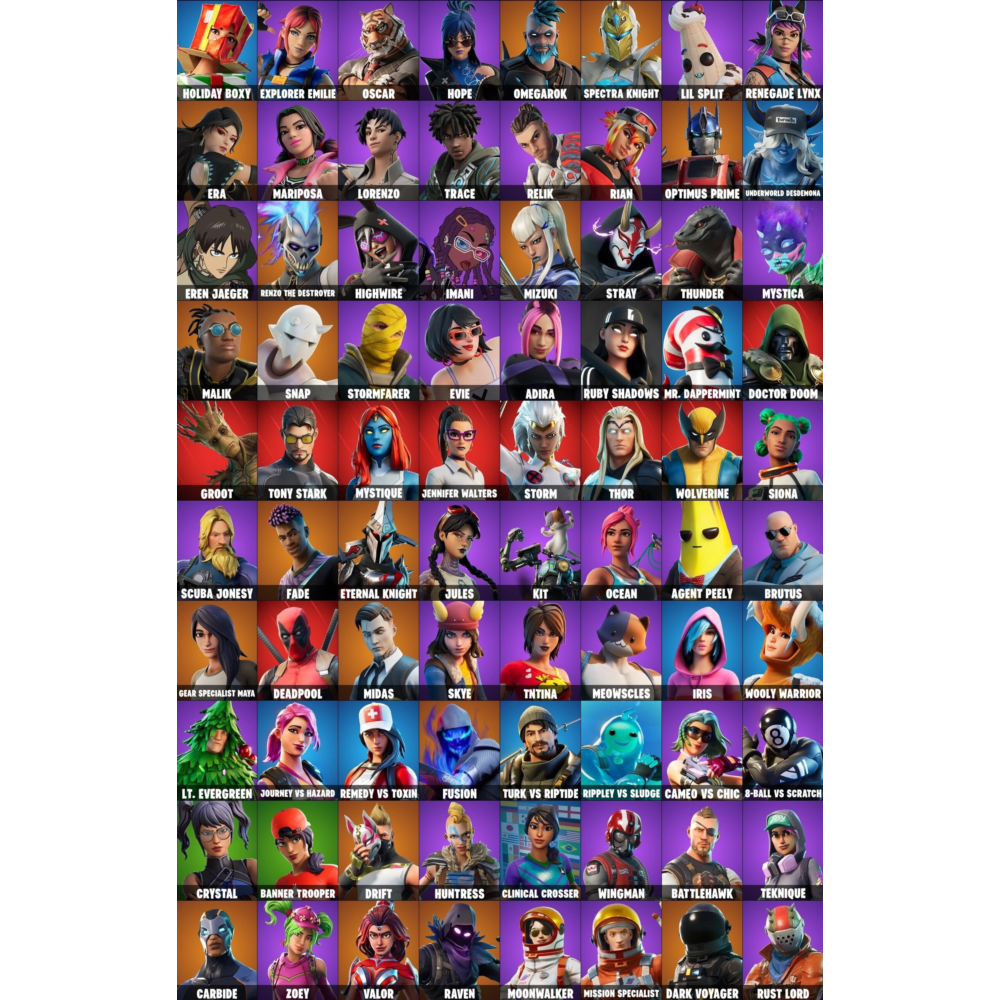 FORTNITE 80+ ОБЛИЦОВ АККАУНТ |OG MOON WALKER| +ПОЧТА