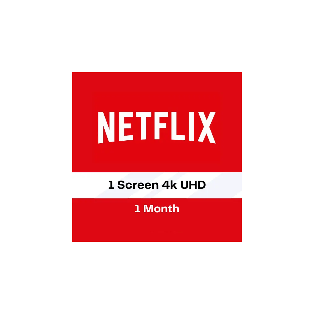 NETFLIX PREMIUM 4K ULTRA HD 1 mounth