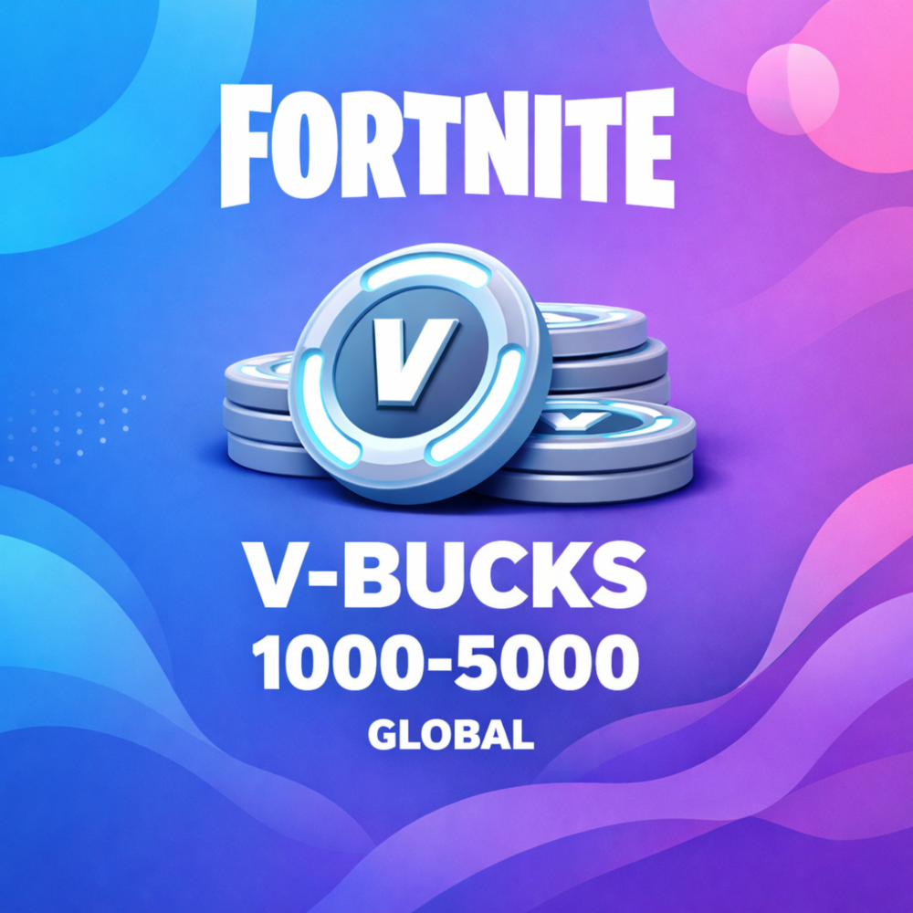 Fortnite V-Bucks 1000 2800 5000, глобальный донат, скины, пропуск, подарочная карта