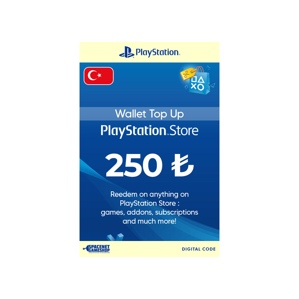 PlayStation(PSN) 250 TRY(TL) Турция