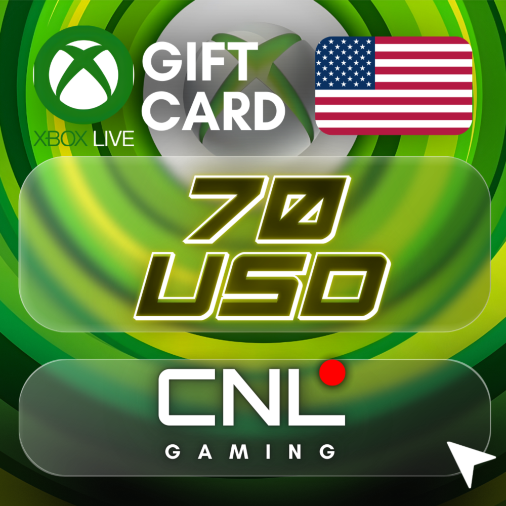 24/7 АВТО | Xbox 70 USD (подарочная карта)