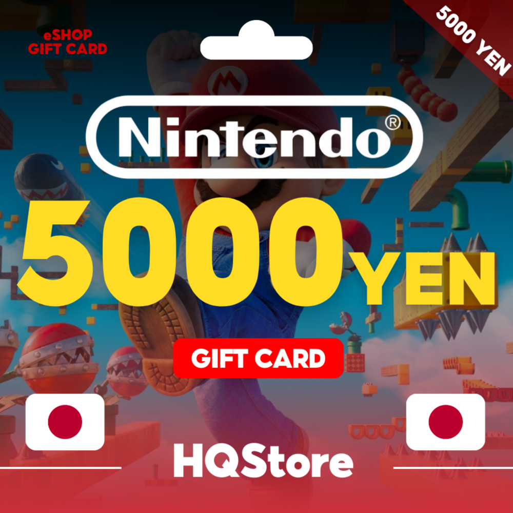 🍄 Nintendo eShop 5000 йен (Япония)
