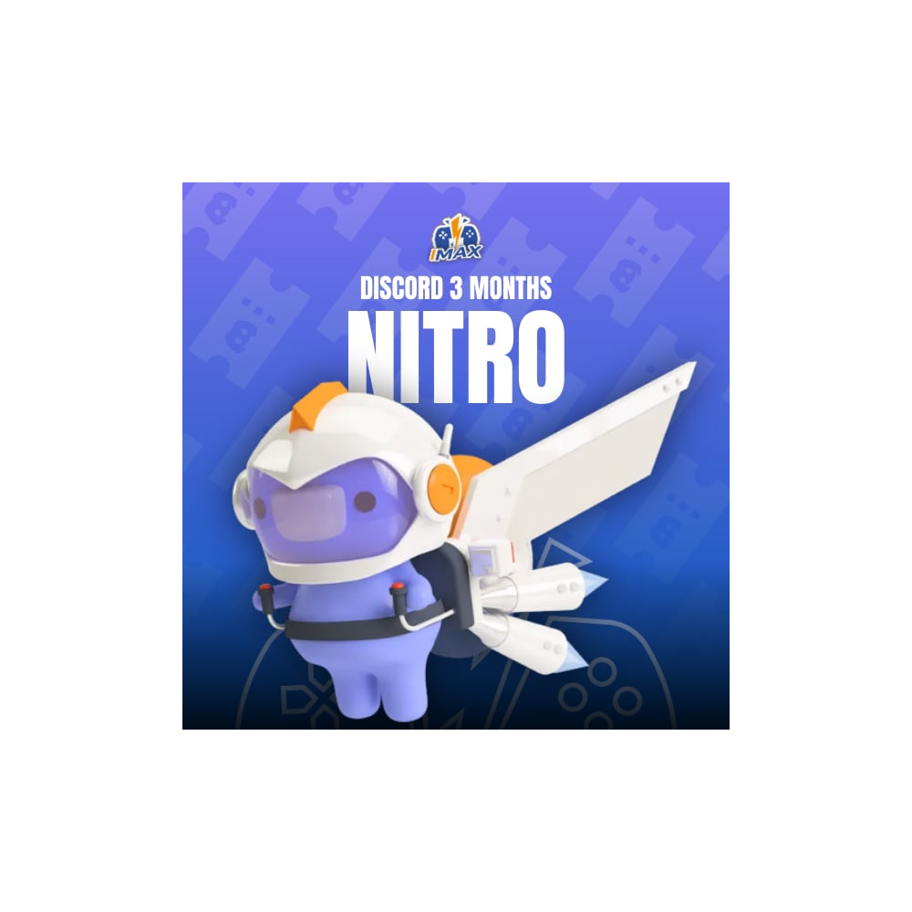 Discord Nitro 3 Месяца 🔥 +2 Босста 💥Пробная ✅