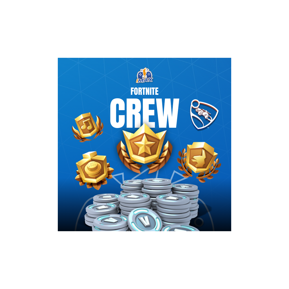 Fortnite Crew Subscription – 1M + Battle Pass & V-Bucks
