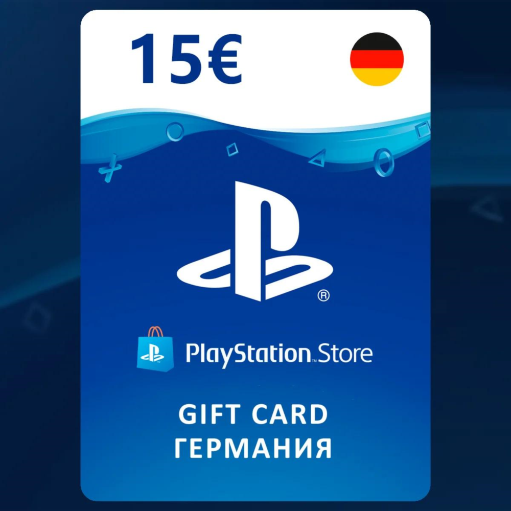 PlayStation (PSN) Gift Card [15 Евро] Германия
