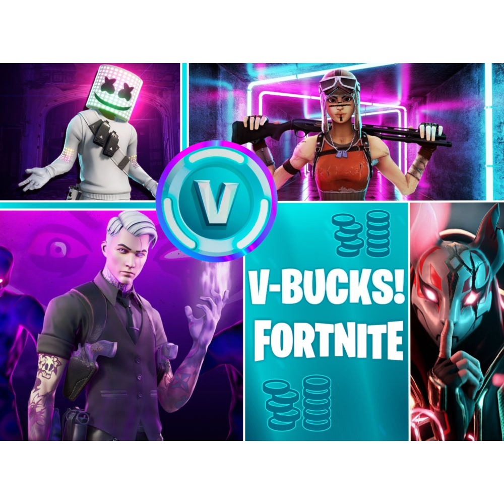 FORTNITE В-БАКСЫ 1000-13500 через EPIC, БЫСТРО