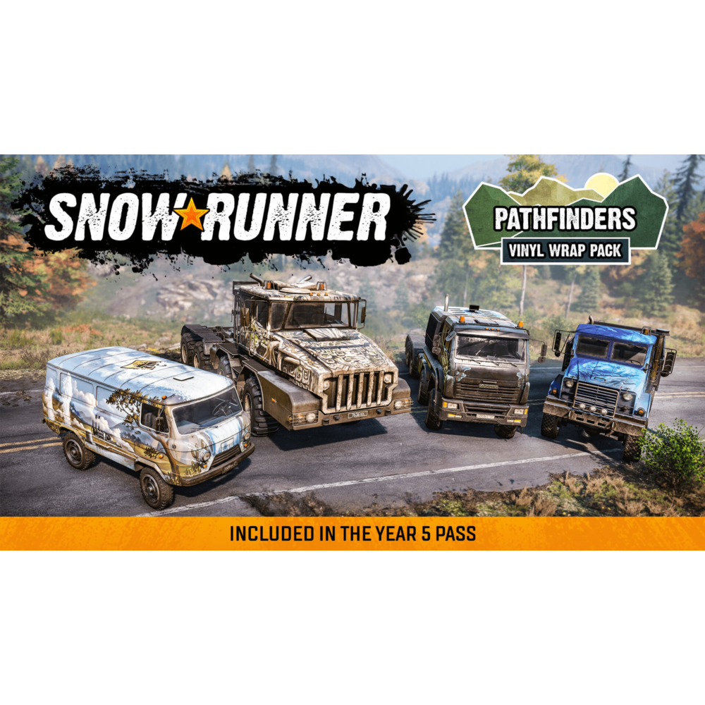 SnowRunner – Pathfinders Vinyl Wrap Pack EPIC GAMES DLC