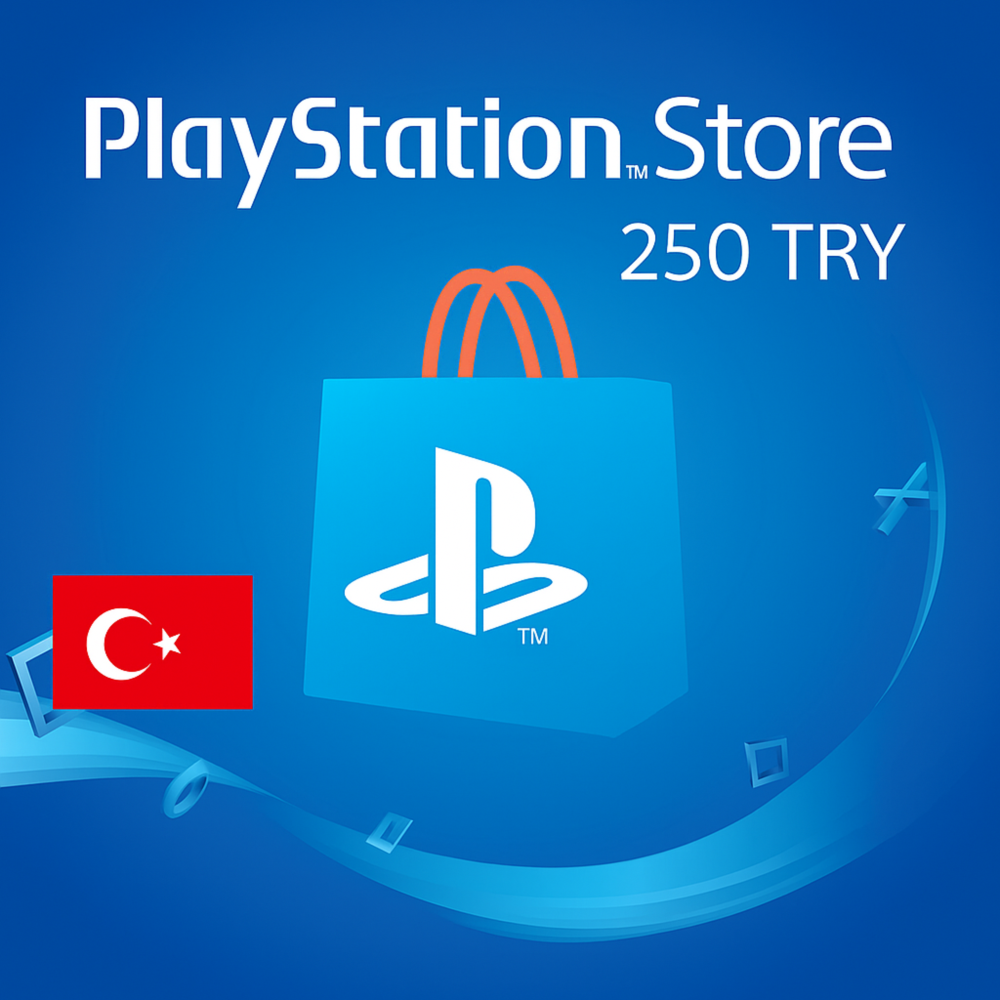 КАРТА ПОПОЛНЕНИЯ PSN ТУРЦИЯ - 250 TRY