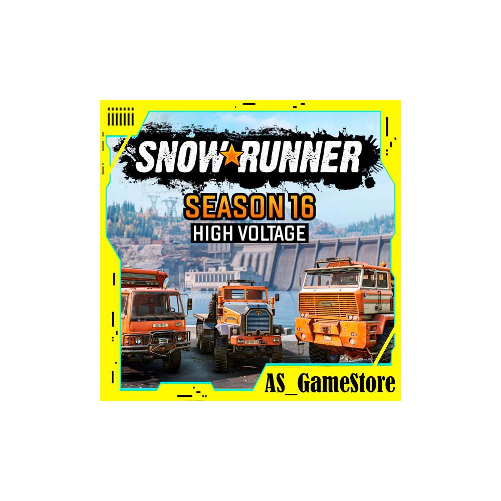 ⚫️SnowRunner - Сезон 16 High Voltage / Сноураннер | ПК Epic Games EGS