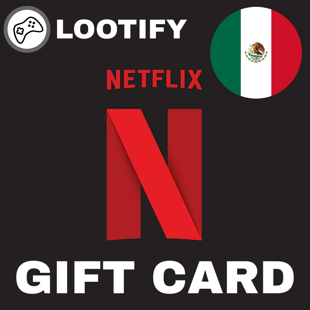 🦊 NETFLIX Gift Card 💳 300/500/1000 MXN 🌍 Мексика