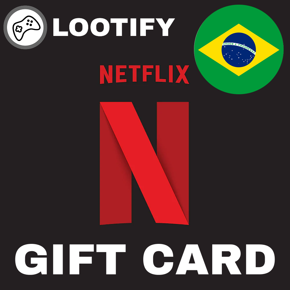🦊 NETFLIX Gift Card 💳 50/100/200 BRL 🌍 Бразилия