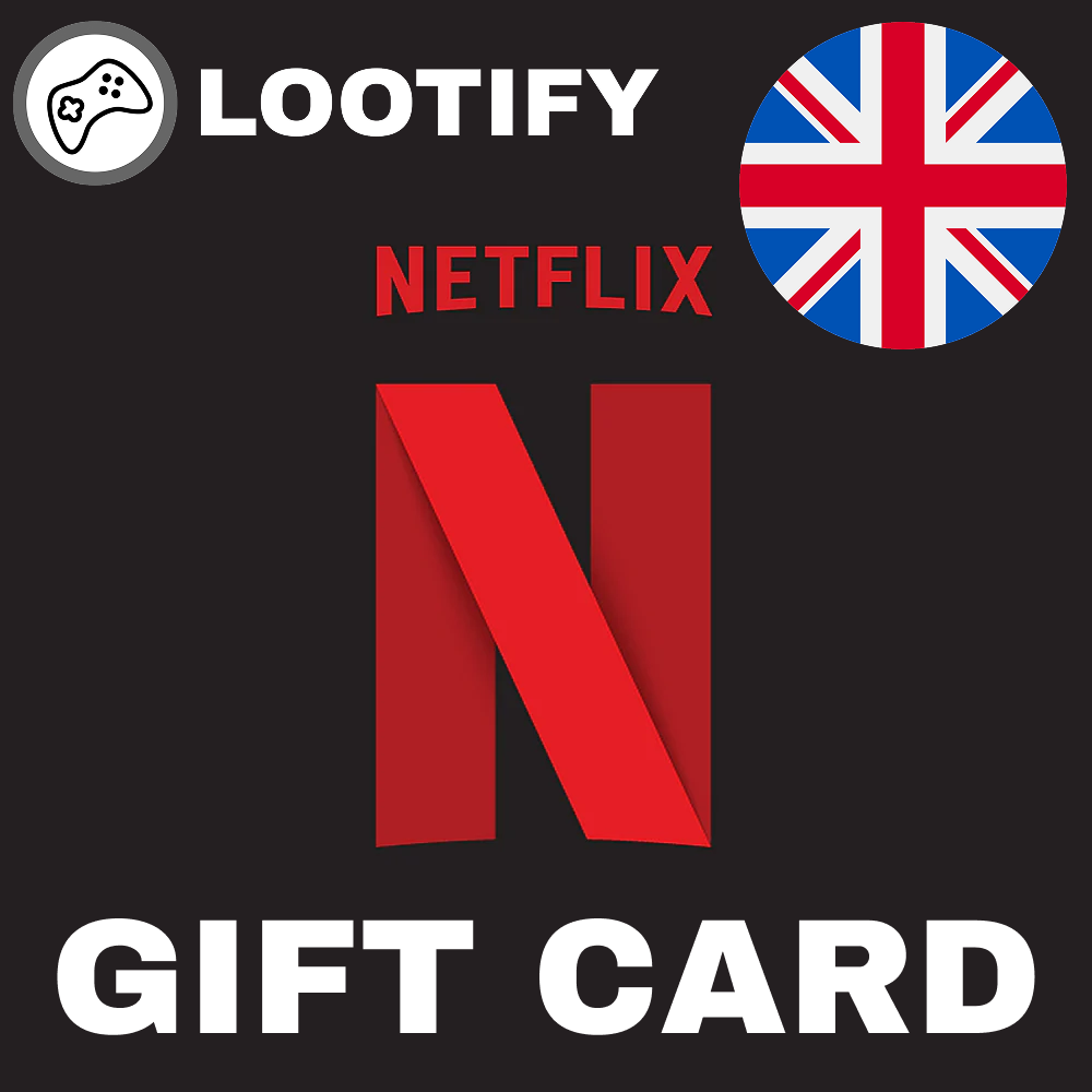 🦊 NETFLIX Gift Card 💳 25/50/100 GBP 🌍 Великобритания