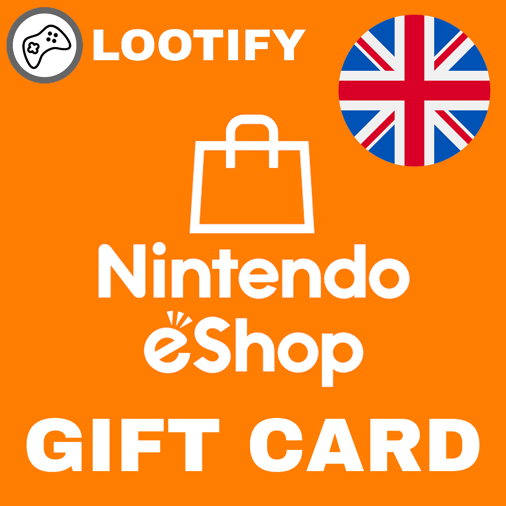 🧡 Nintendo Gift Card eShop 💳 15/25/50/100 GBP 🌍 UK