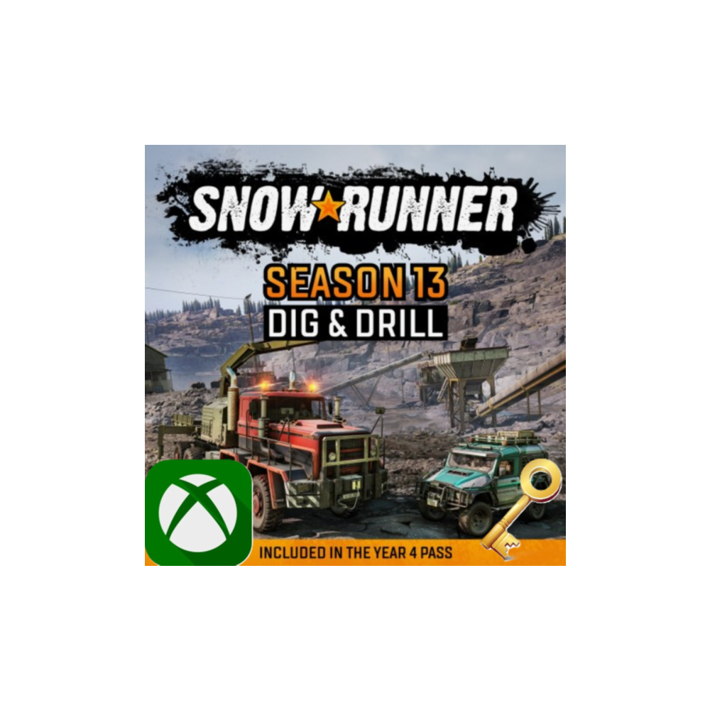 Ключ SnowRunner - Season 13: Dig & Drill Xbox