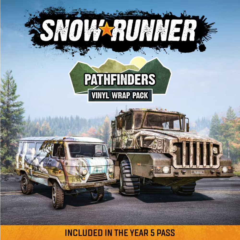 SnowRunner – Pathfinders Vinyl Wrap Pack PC Windows 10
