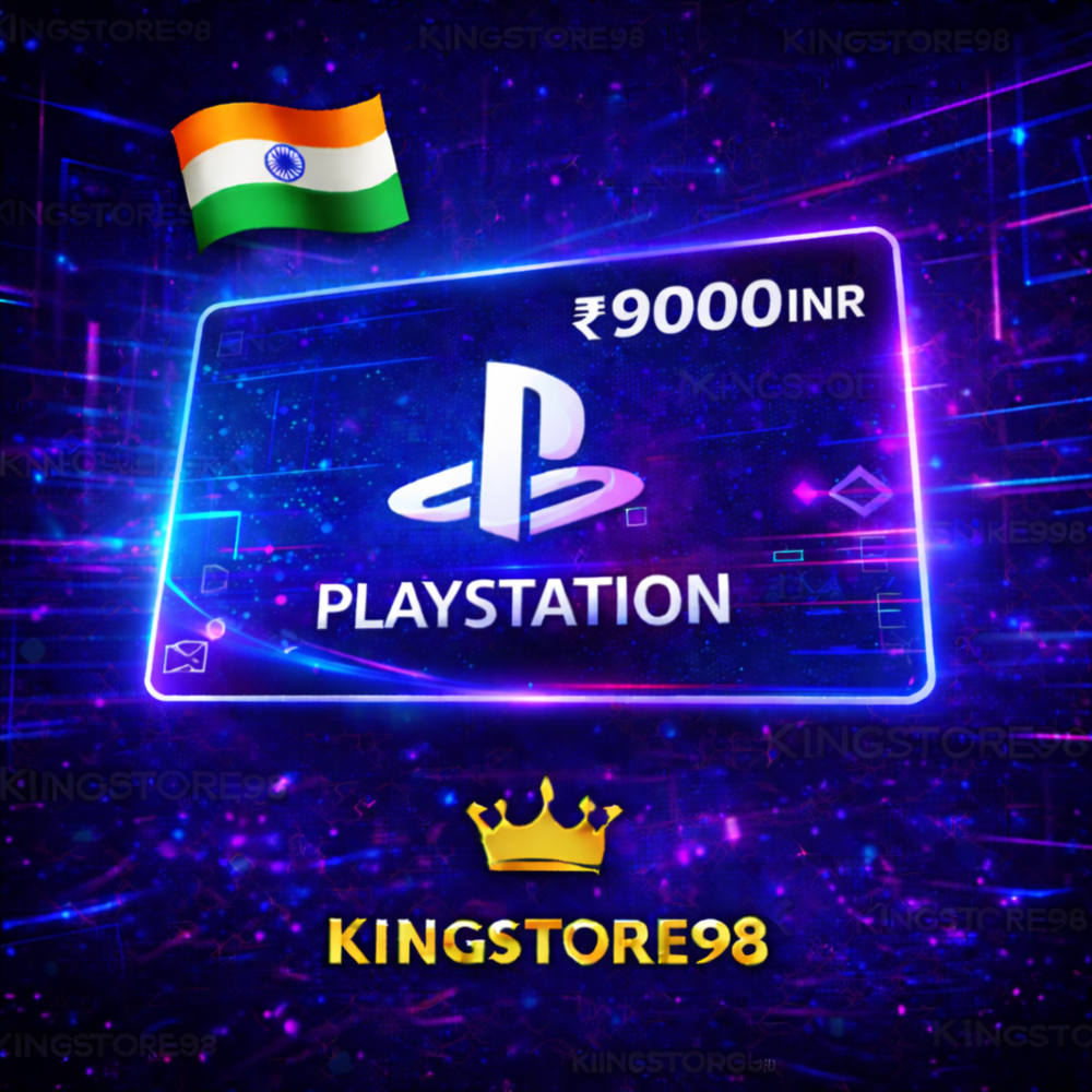 💎🔰Playstation Network 9000 INR Gift Card💳0%💎
