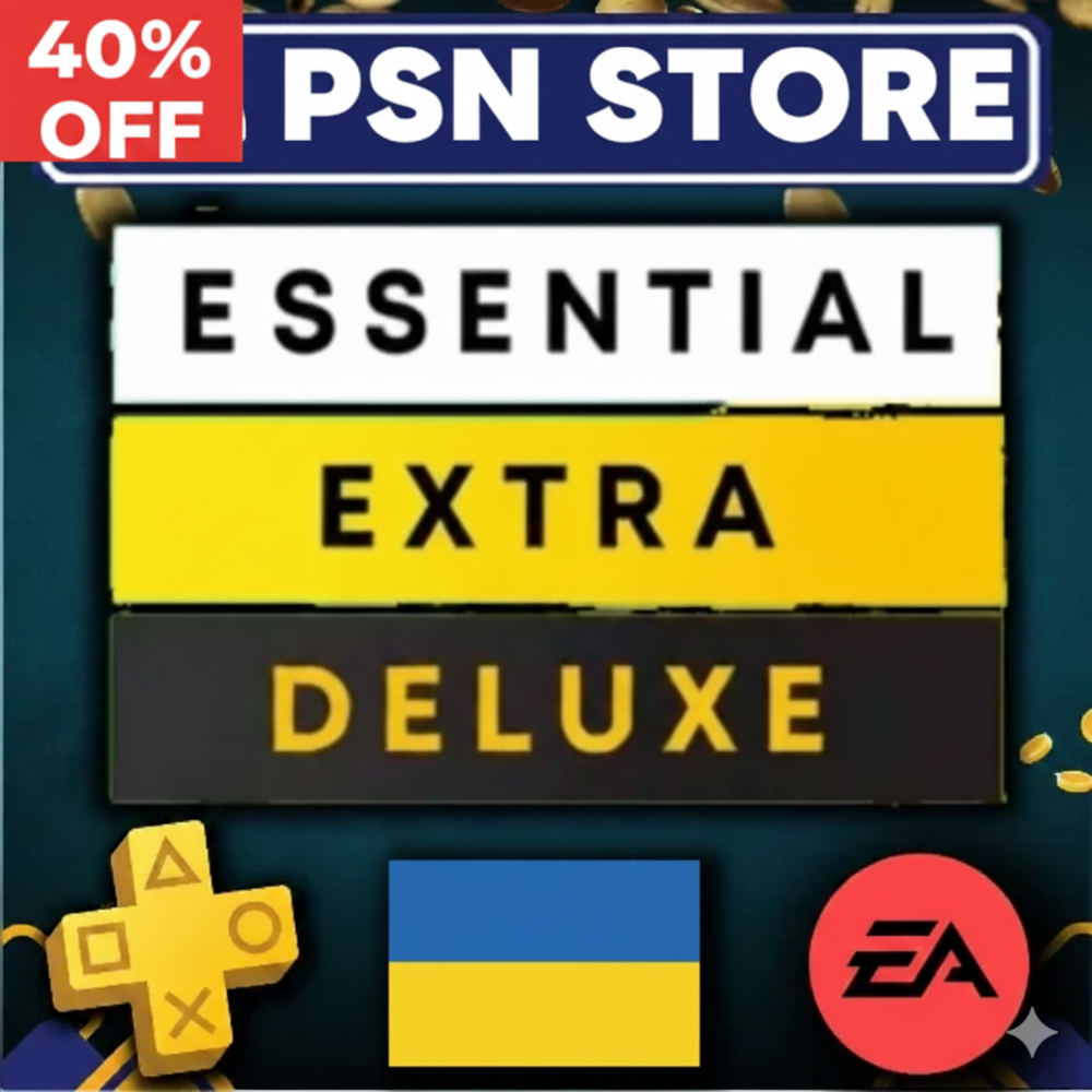 PS PLUS ESSENTIAL EXTRA DELUXE PlayStation PSN Украина