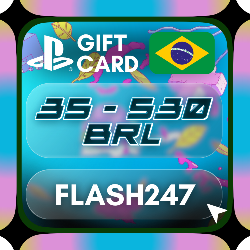 Подарочная карта PlayStation BR (Giftcard) 35–530 BRL