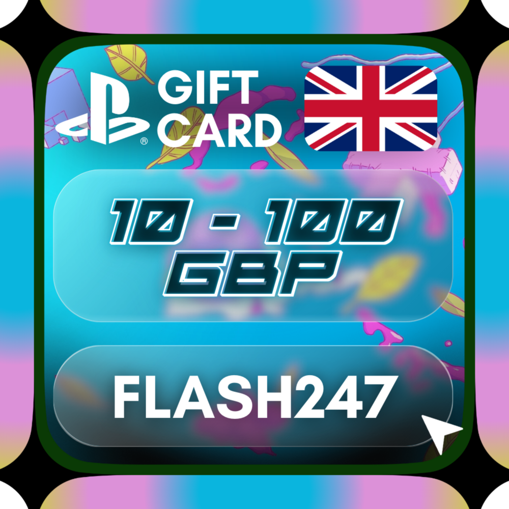 Подарочная карта PlayStation UK | 10–100 фунтов стерлин