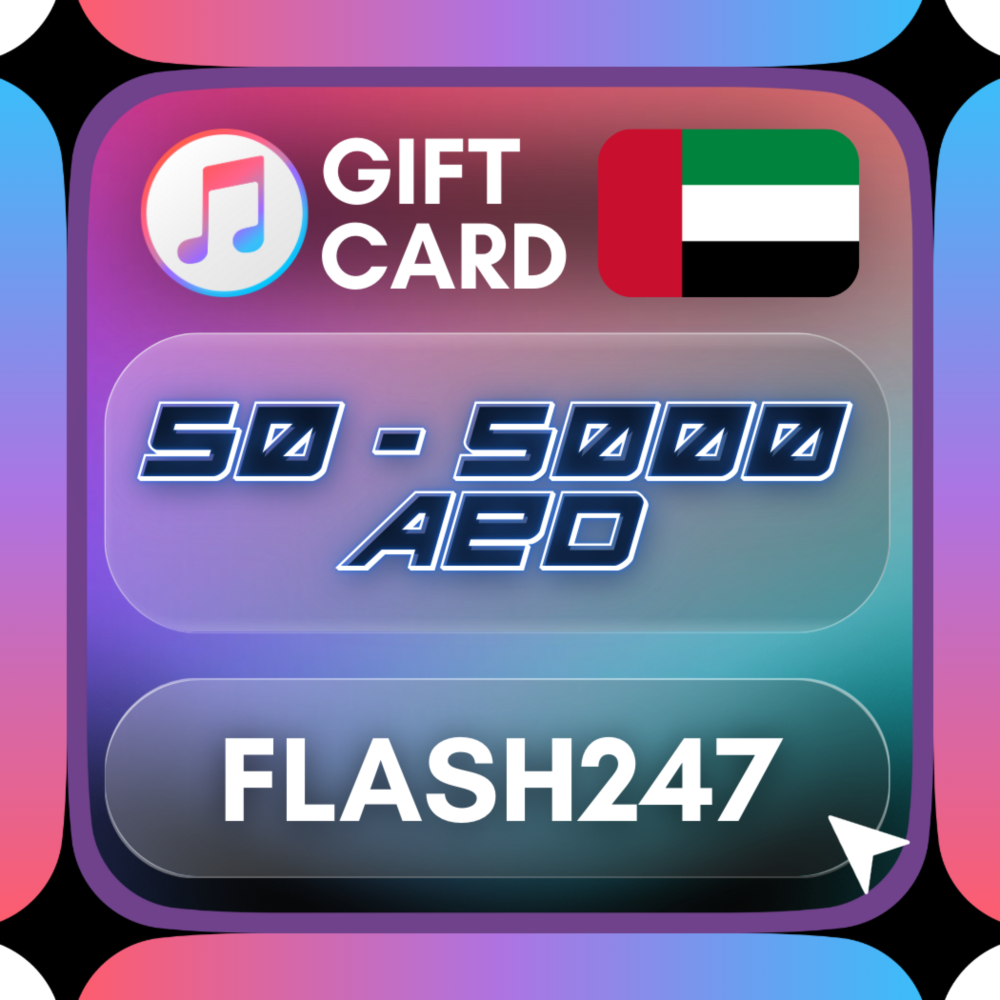 Подарочная карта Apple и iTunes ОАЭ | 50–5000 дирхамов