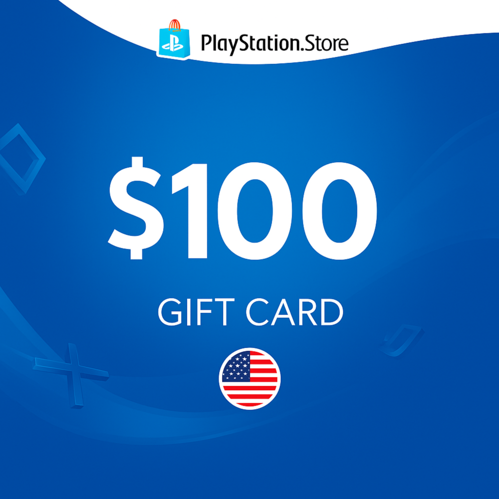 КАРТА ПОПОЛНЕНИЯ PSN США - 100 USD