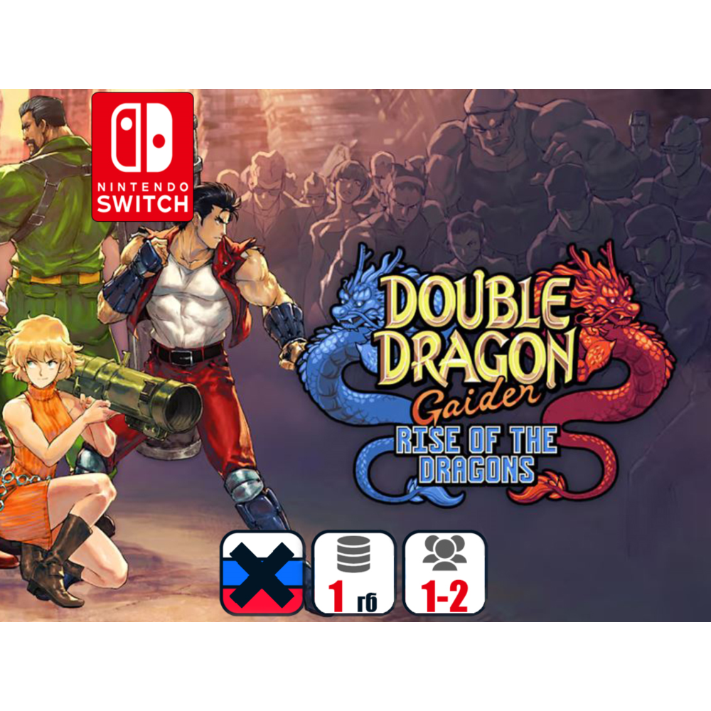 Double Dragon Gaiden: Rise of the Dragons | Nintendo Switch 1/2