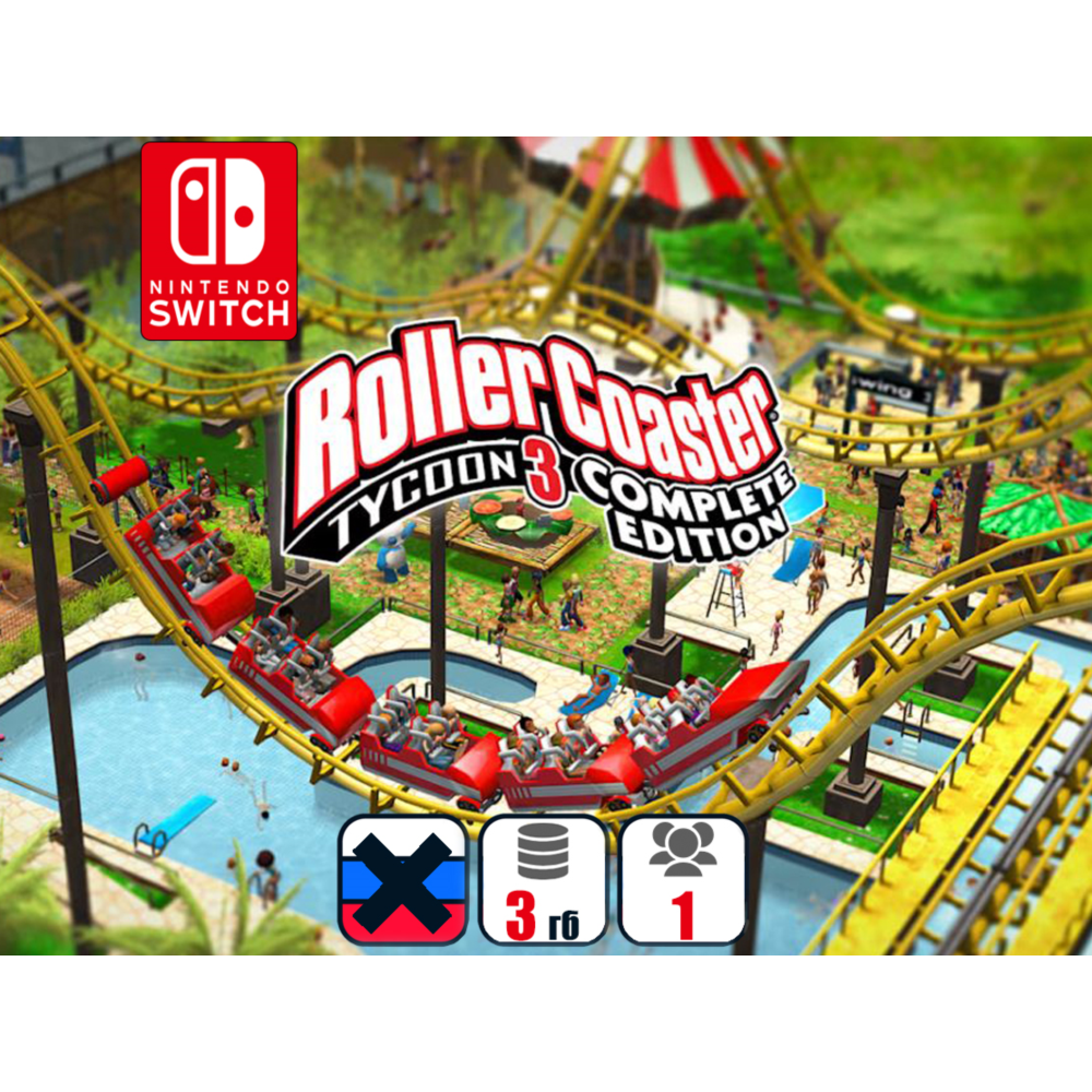 RollerCoaster Tycoon 3 | Nintendo Switch 1/2