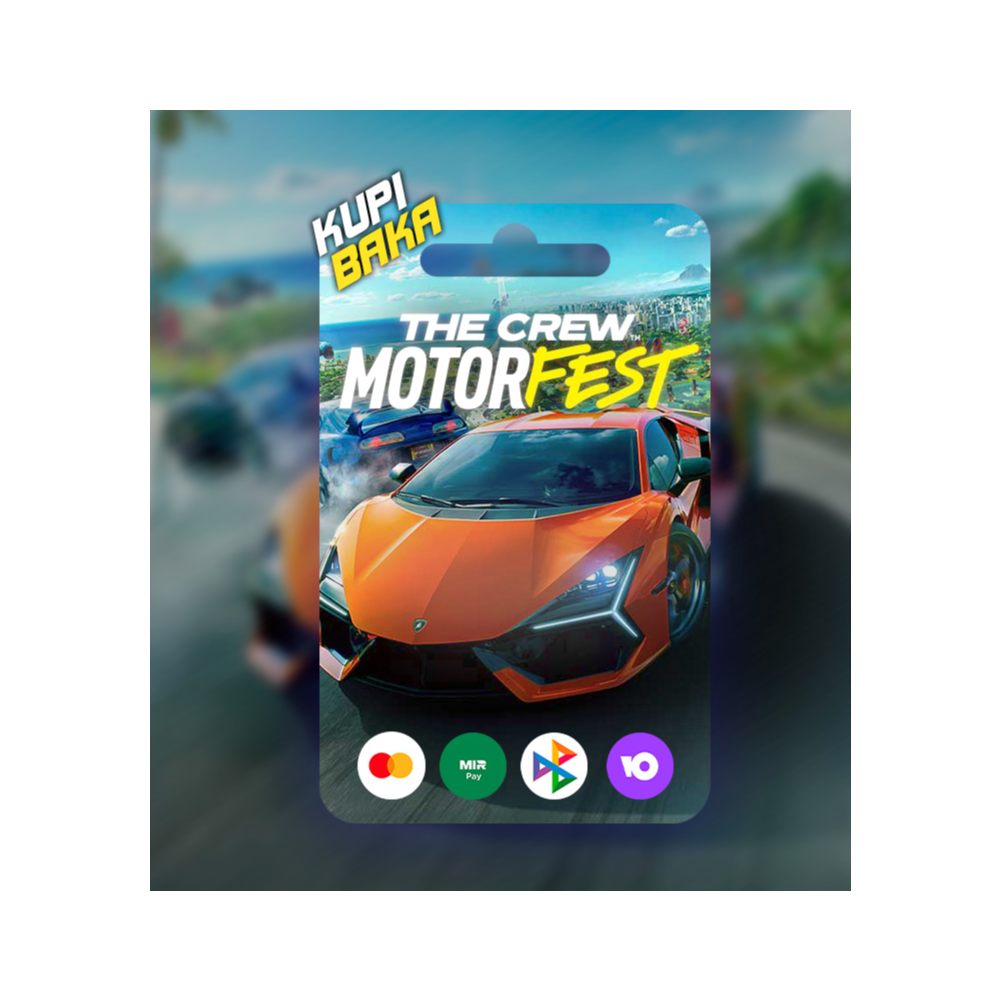 Россия\МИР The Crew Motorfest (Epic Games +UPLAY)
