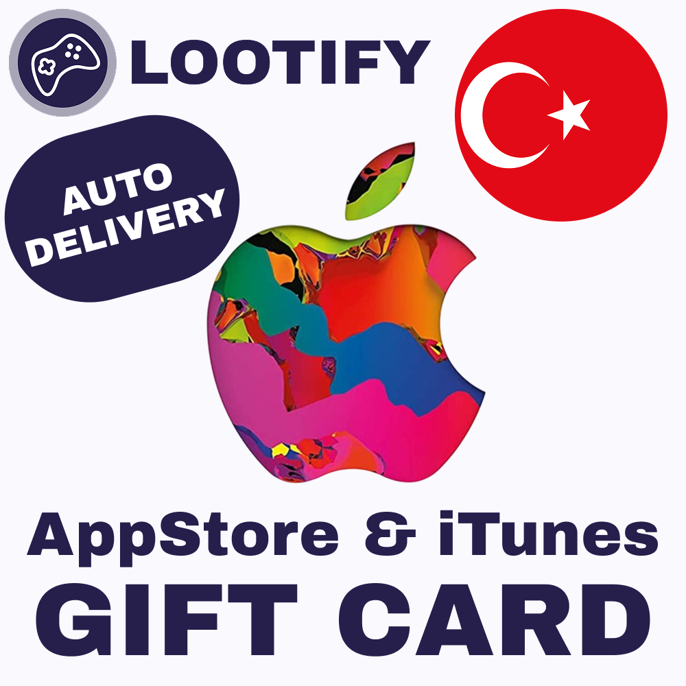 АВТО | App Store Подарочная Карта | 10 - 1000 TL TRY | Турция
