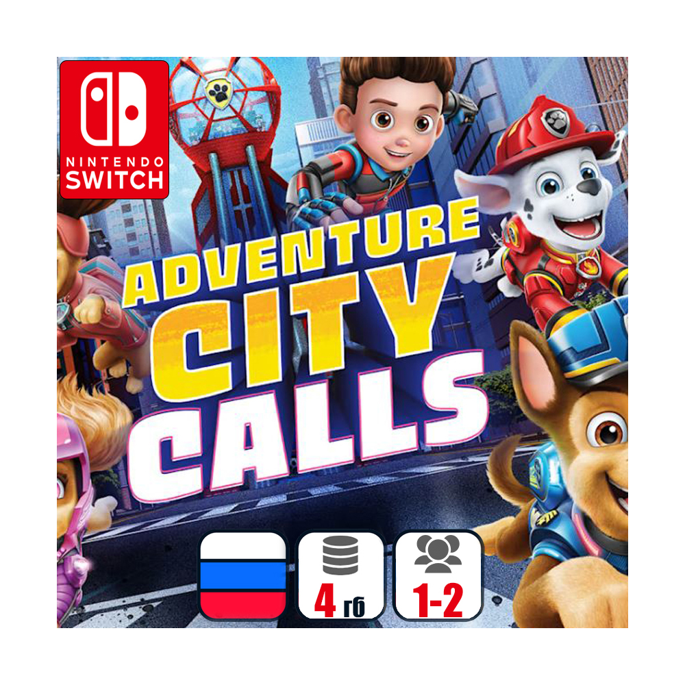 PAW Patrol The Movie: Adventure City  | Nintendo Switch 1/2