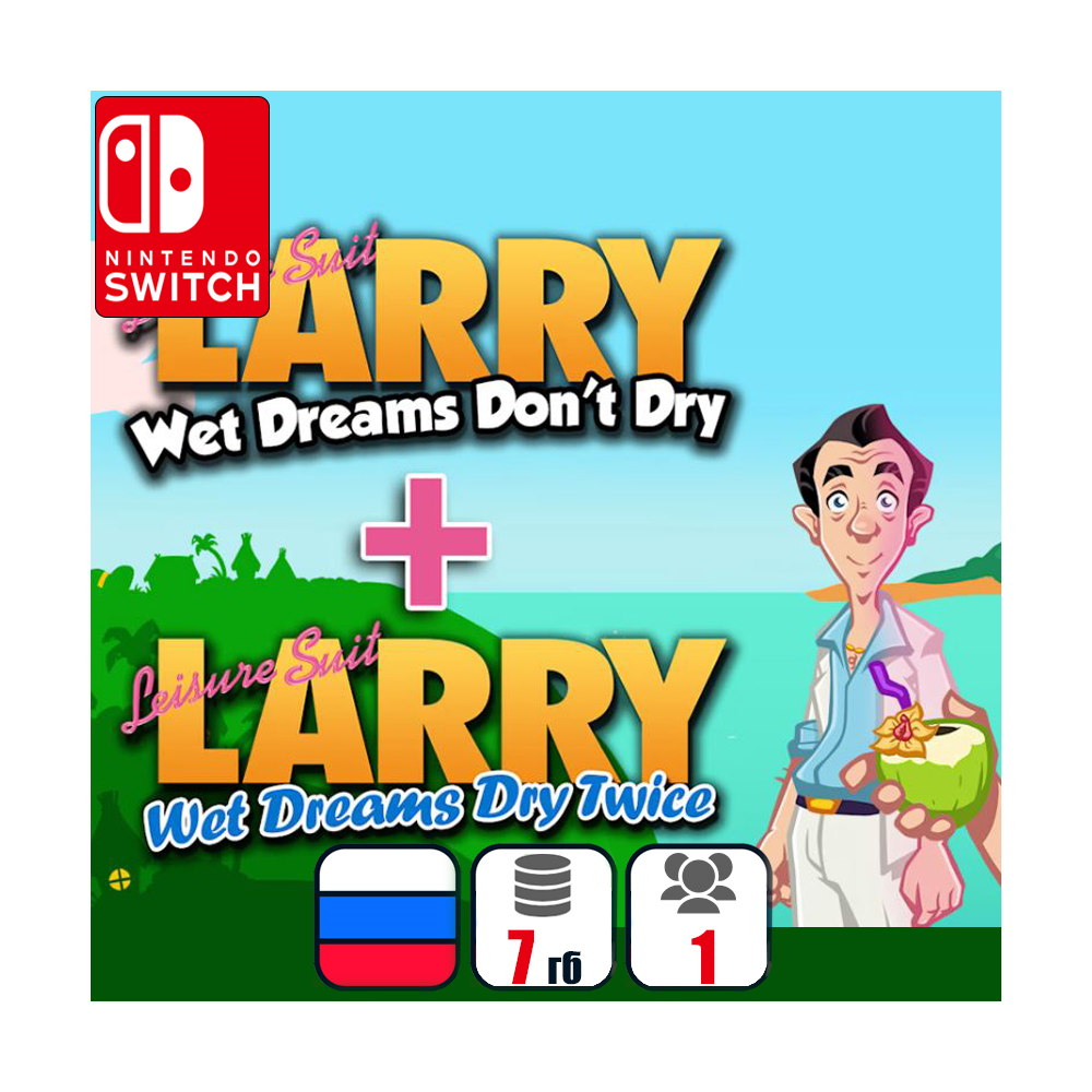 Leisure Suit Larry Wet Dreams Saga | Nintendo Switch 1/2