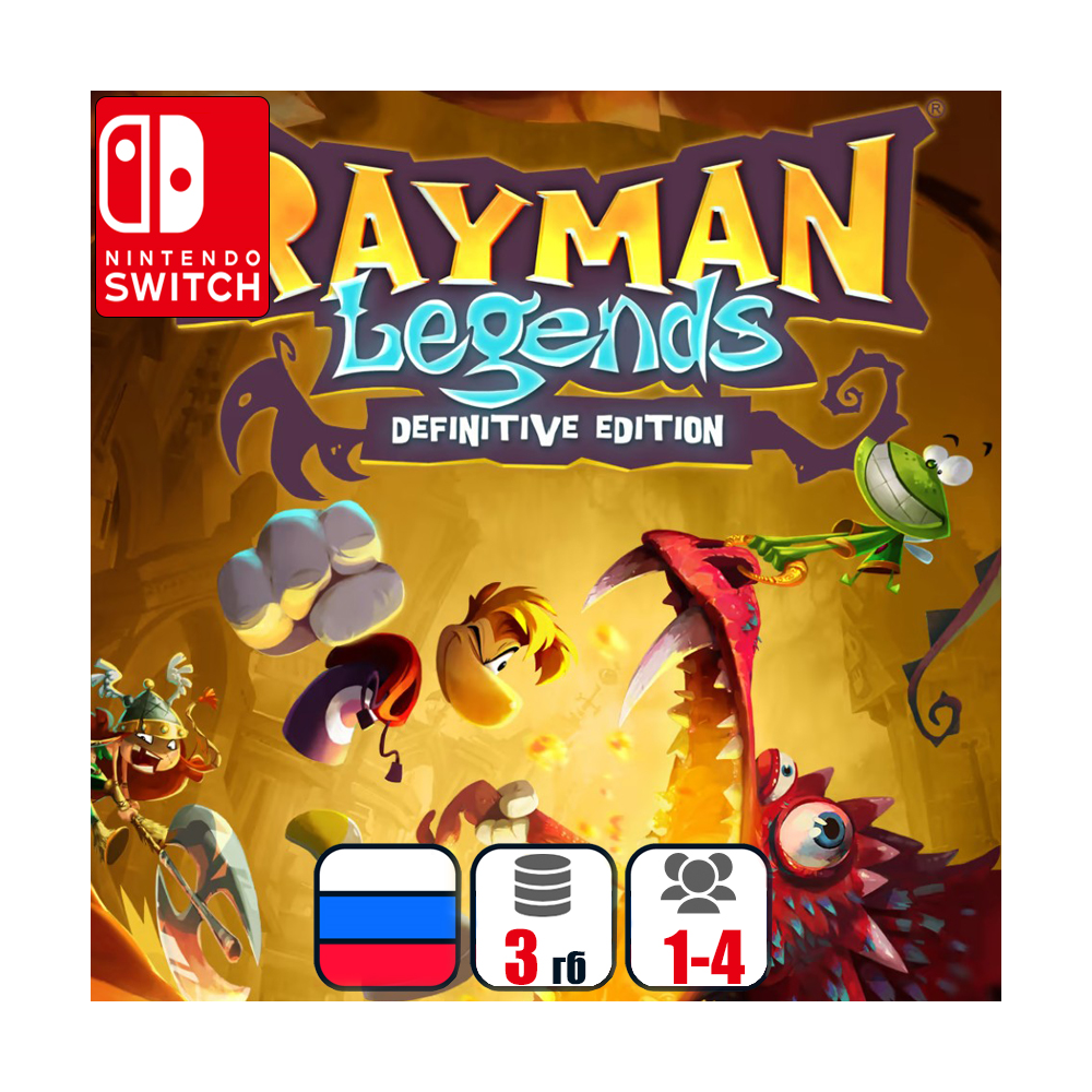 Rayman Legends: Definitive Edition | Nintendo Switch 1/2