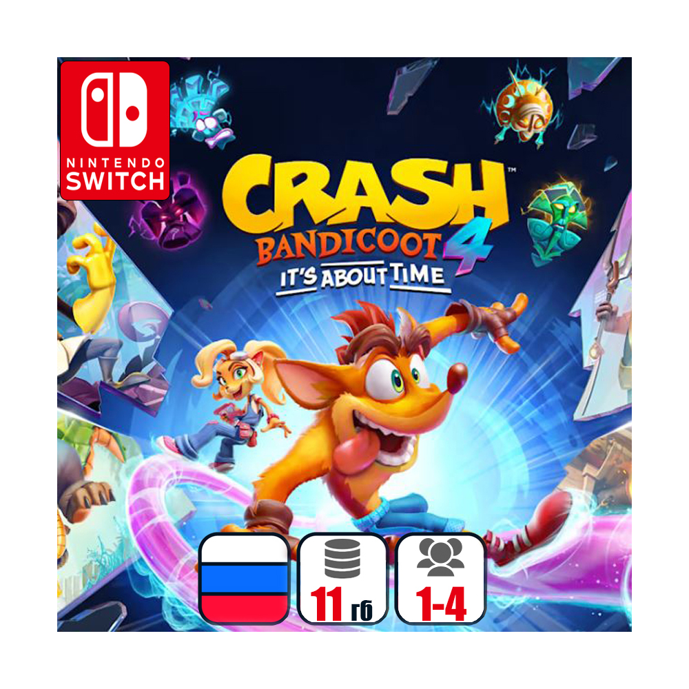 Crash Bandicoot 4: It's About Time | Nintendo Switch 1/2