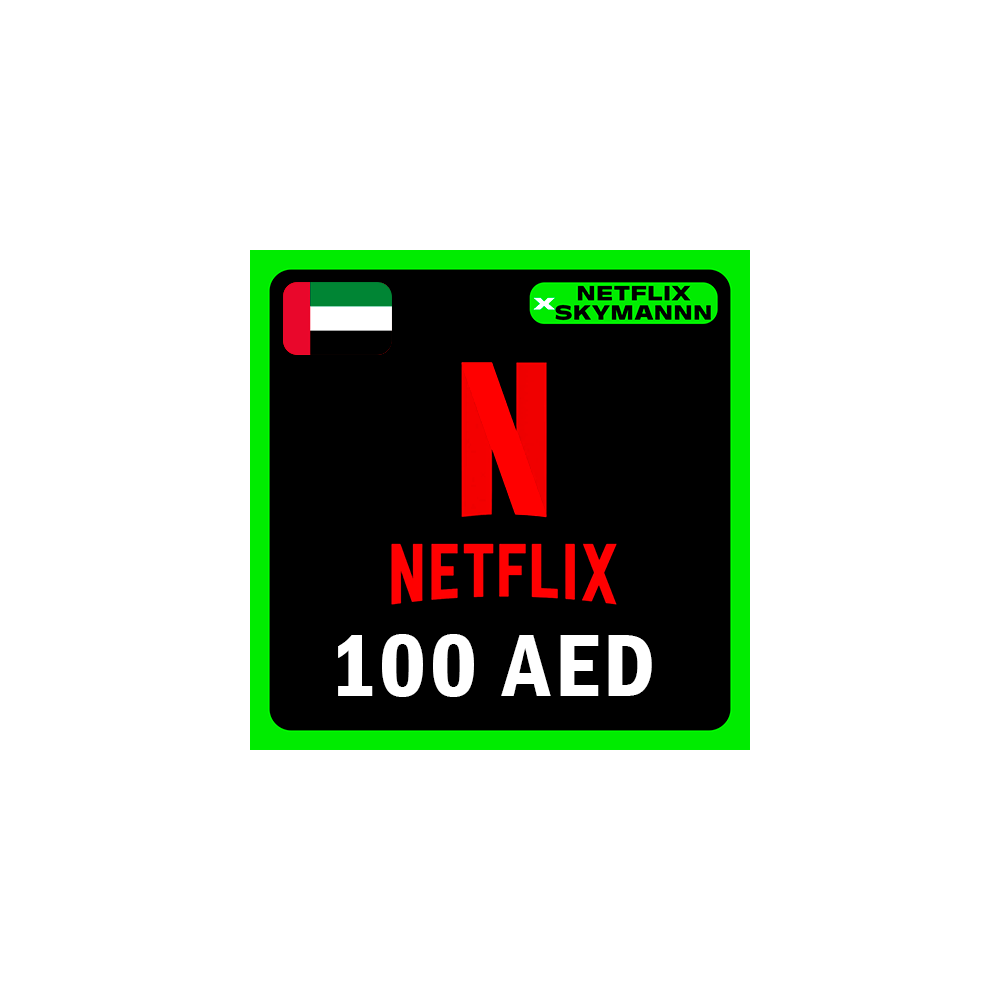 АВТО Карта пополнения Netflix 100 AED ОАЭ 24/7