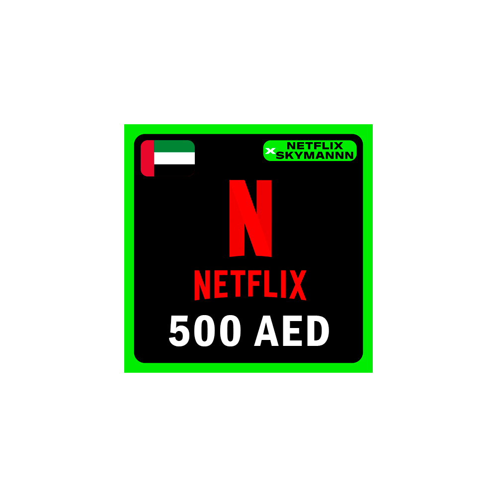 АВТО Карта пополнения Netflix 500 AED ОАЭ 24/7