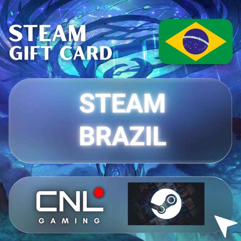 Steam Wallet Brazil BR 27–275 BRL (Подарочная карта)