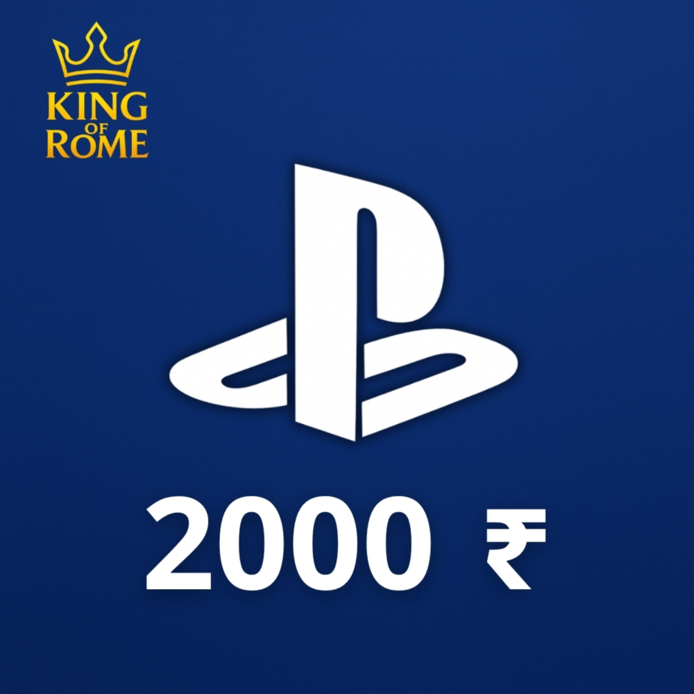 PlayStation Индия (2000 ₹) Подарочная карта | 24/7 Автодоставка