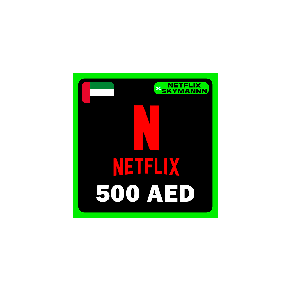 АВТО Карта пополнения Netflix 500 AED ОАЭ 24/7
