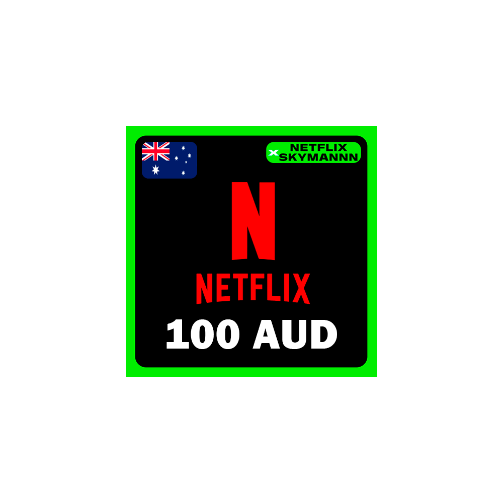 АВТО Карта пополнения Netflix 100 AUD АВСТРАЛИЯ 24/7