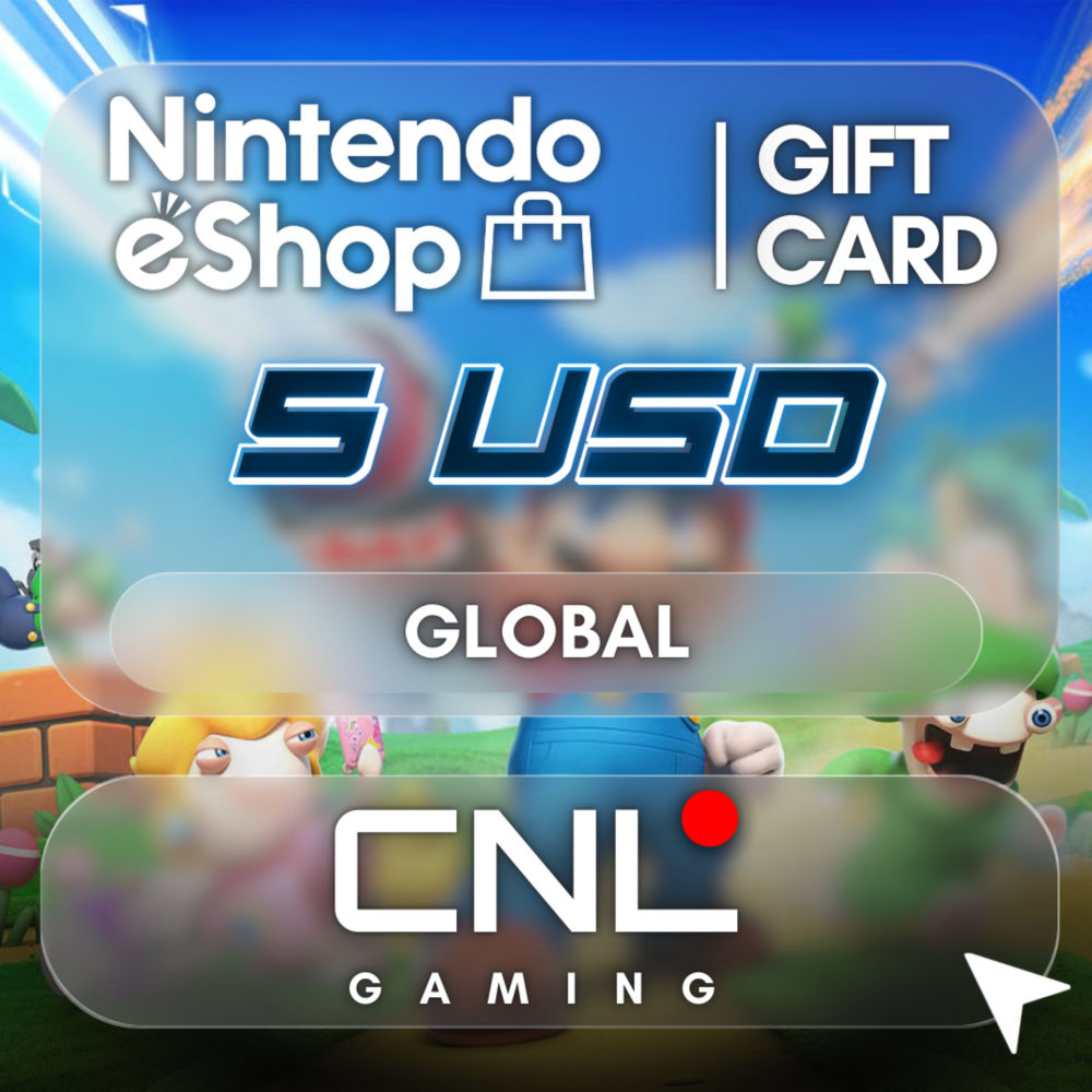 24/7 АВТО | Nintendo eShop 5 USD (подарочная карта)