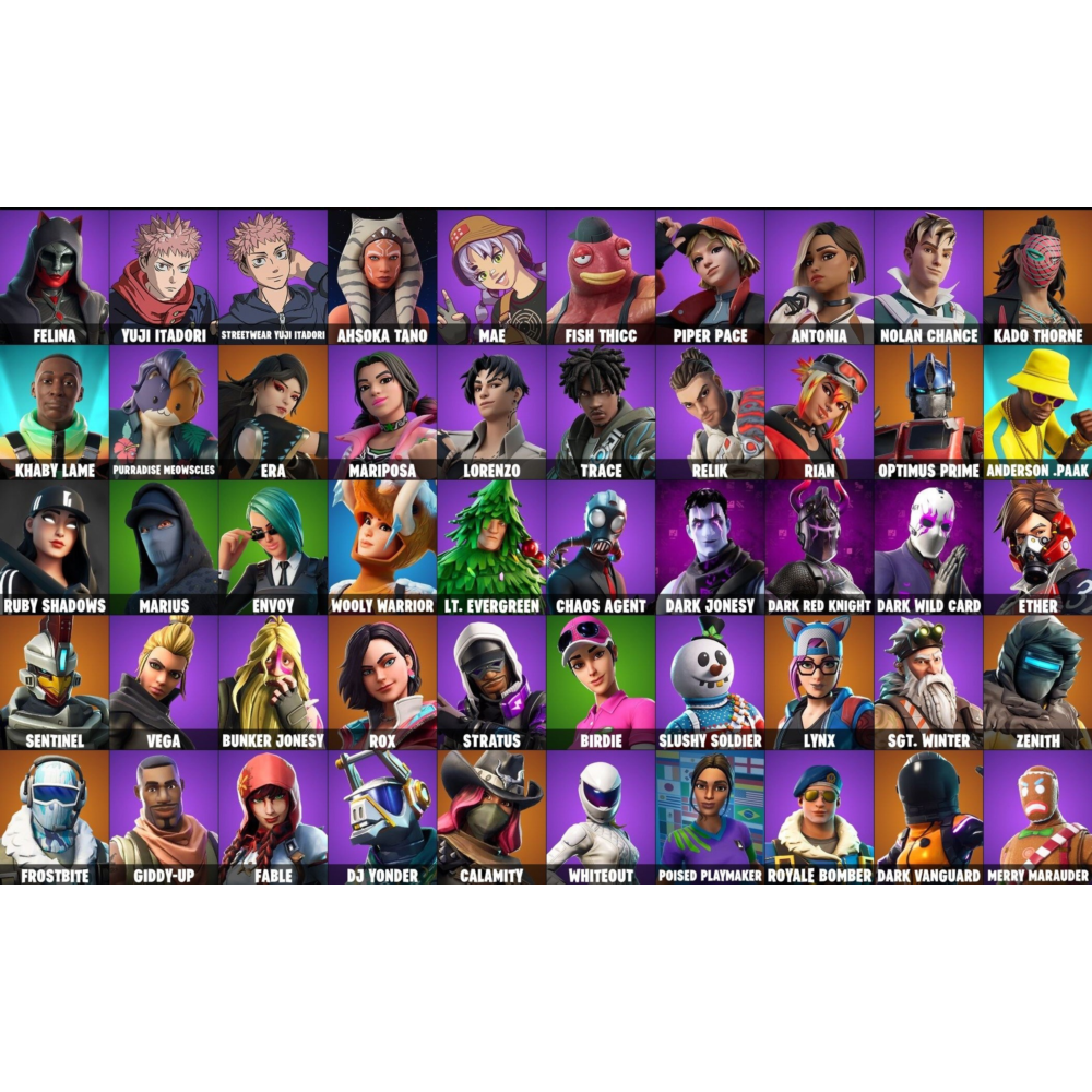 FORTNITE 53+ ОБЛИЦОВ АККАУНТ |OG ROYALE BOMBER| +ПОЧТА