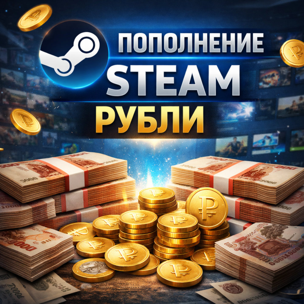 Пополнение Steam RUB